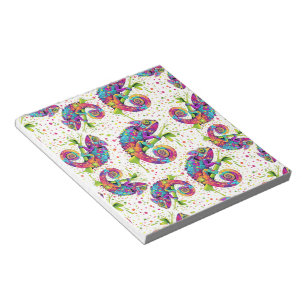 Bloco De Notas Chameleon Paint mantém estilo aquarela