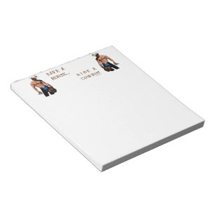 Bloco De Notas Chapéu de cowboy de palha salva SlipperyJoe's mus