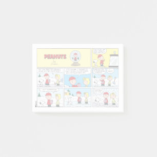 Bloco De Notas Charlie Brown   Globo de Neve