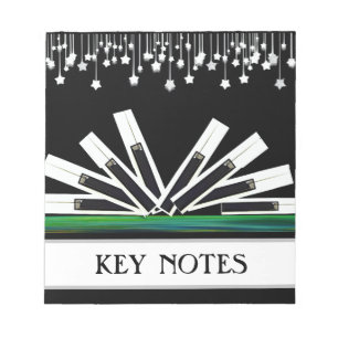 BLOCO DE NOTAS CHAVES DE MEIO-NOITE