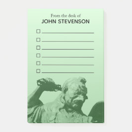 Bloco De Notas Checklist para o Corvo Japonês Tengu Yokai