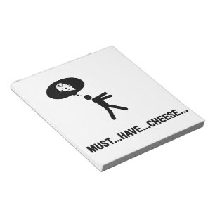 Bloco De Notas Cheese Lover
