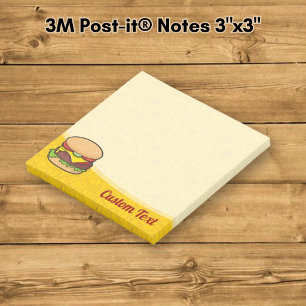 Bloco De Notas Cheeseburger