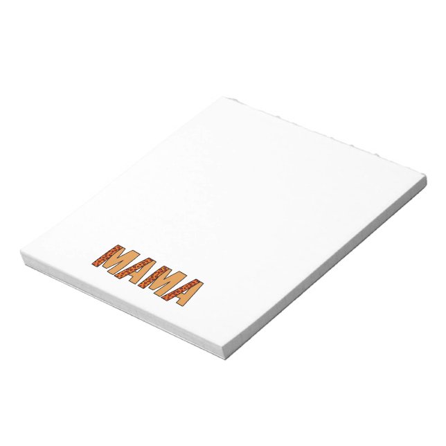 Bloco De Notas Cheetah Impressão Leopardo Mãe (Invertido)