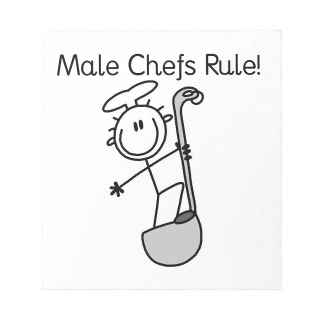 Bloco De Notas Chefes Homens Mandam (Frente)