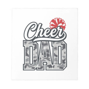 Bloco De Notas Cheiro Papai Camo Pom Design Vector Vintage_1