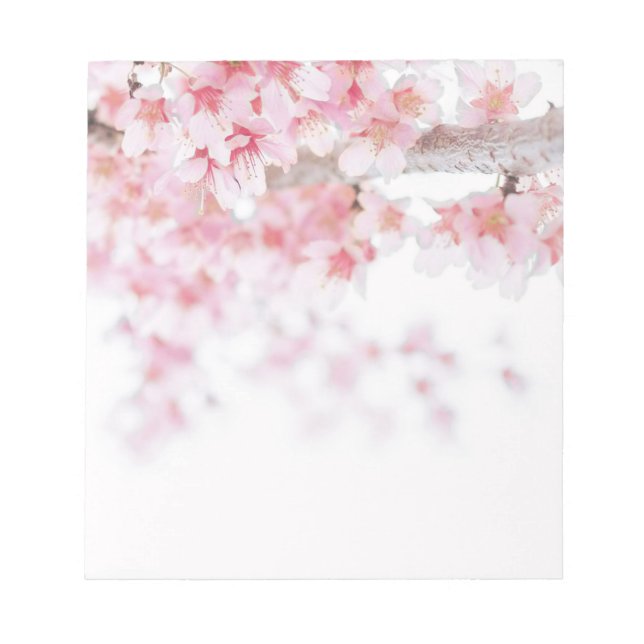 BLOCO DE NOTAS CHERRY BLOSSOM FLORAL NOTEPAD (Frente)
