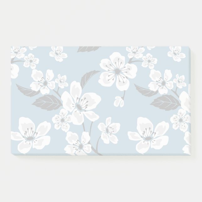 BLOCO DE NOTAS CHERRY BLOSSOM - SAKURA (ENFUMAÇADO AZUL) (Frente)