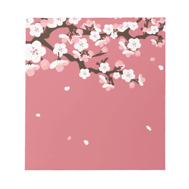 Bloco De Notas Cherry Blossoms (Frente)