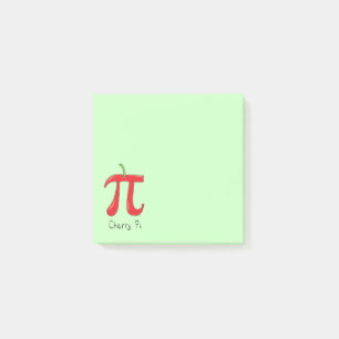 Bloco De Notas Cherry Pi - Símbolo Math Professor Engraçado
