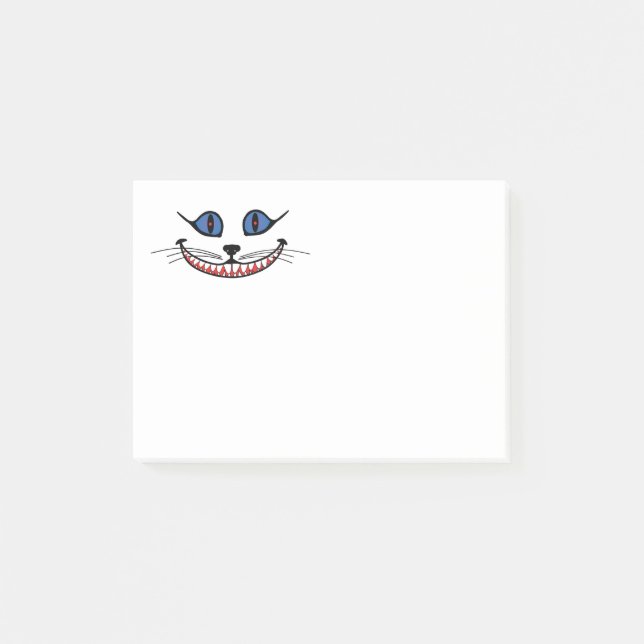 Bloco De Notas Cheshire Cat Smile  (Frente)