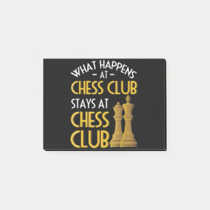 Bloco De Notas Chess Lover O Que Acontece No Humor Do Chess Club