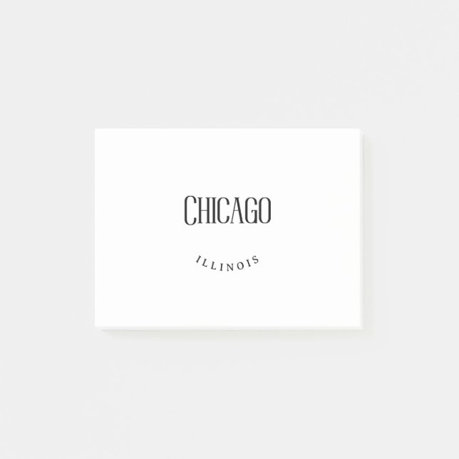 Bloco De Notas Chicago IL (Frente)