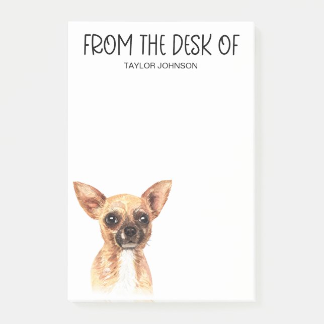 Bloco De Notas Chihuahua Lover (Frente)