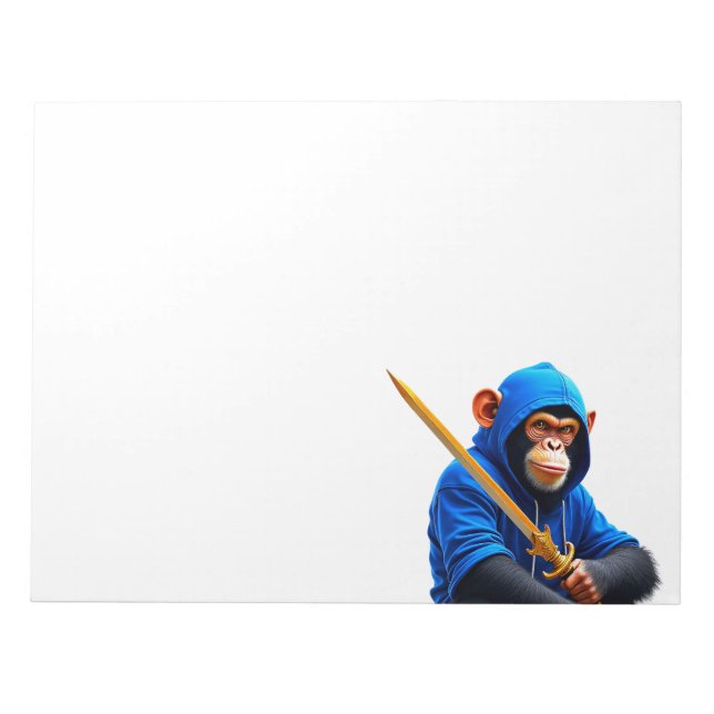 Bloco De Notas Chimpanzee (Frente)