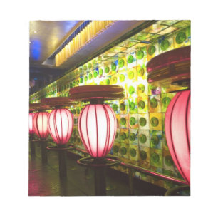 Bloco De Notas China, Xangai. Bar no Xin Tian Di