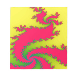 Bloco de notas chinês do Fractal do dragão do an