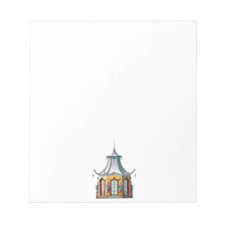 Bloco De Notas Chinoiserie Pagoda Notepad