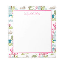 Chinoiserie tradicional em cores de Primavera