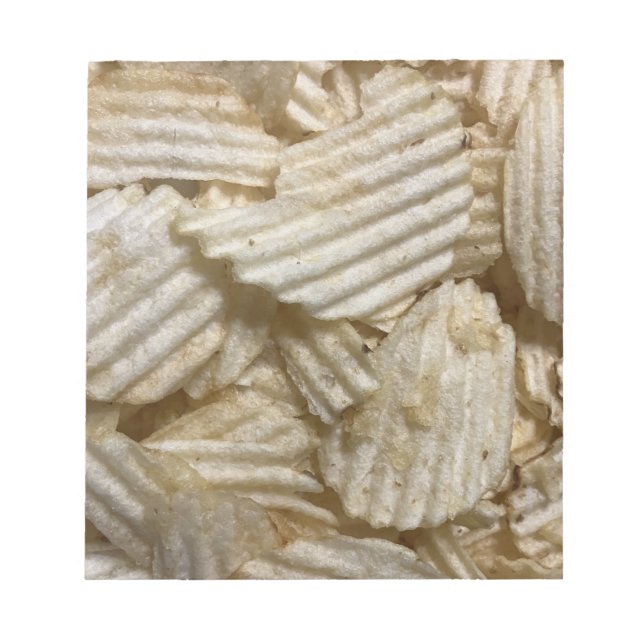 Bloco De Notas Chips de batata (Frente)