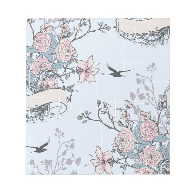 Bloco De Notas chique pastel (Frente)