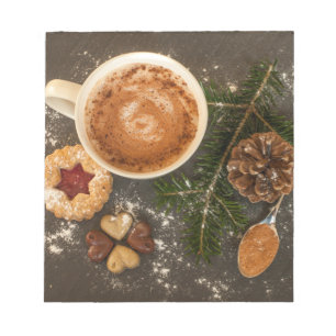 Bloco De Notas Chocolate Quente de Natal