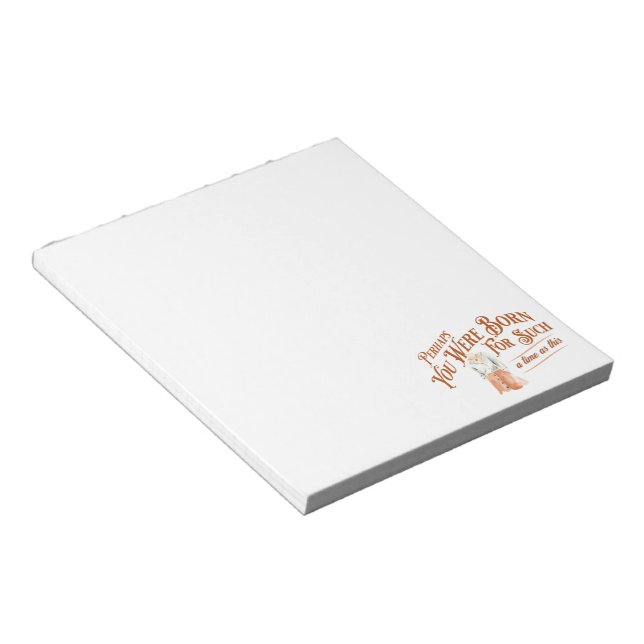 Bloco De Notas Christian Notepad para mulheres Esther (Inclinado)
