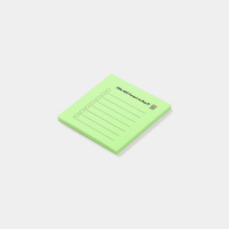 Bloco De Notas Christmas List Post It Notes 