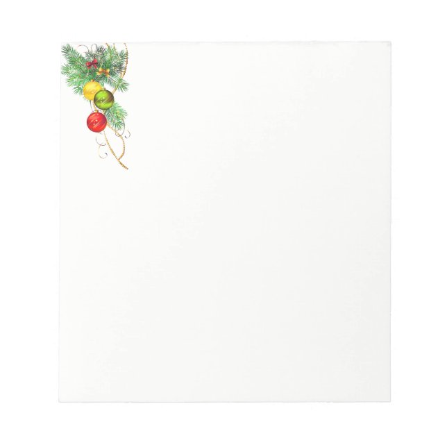 Bloco De Notas Christmas Notepad (Frente)