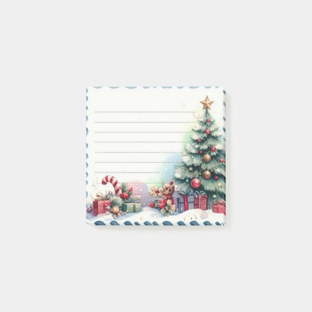Bloco De Notas Christmas post it (Frente)