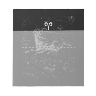 Bloco De Notas Chrome Style toca Zodiac Sinal em Hevelius