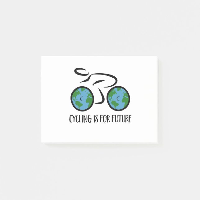 Bloco De Notas Ciclismo é para o Futuro (Frente)