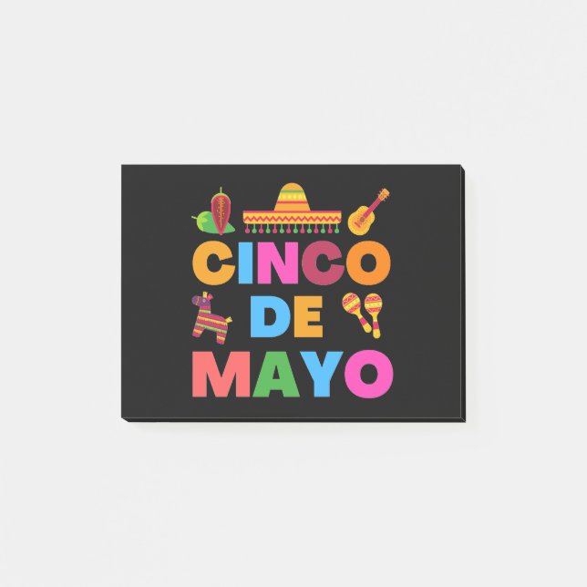 Bloco De Notas Cinco De Mayo (Frente)