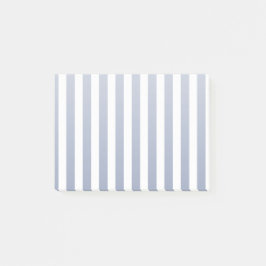 Bloco De Notas Cinzas azuis e faixas brancas de doces