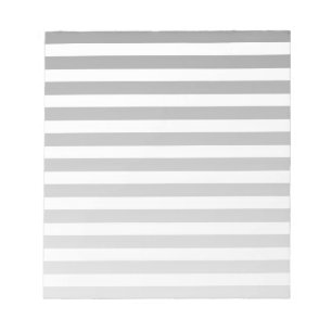 Bloco De Notas Cinzas e faixas brancas de doces