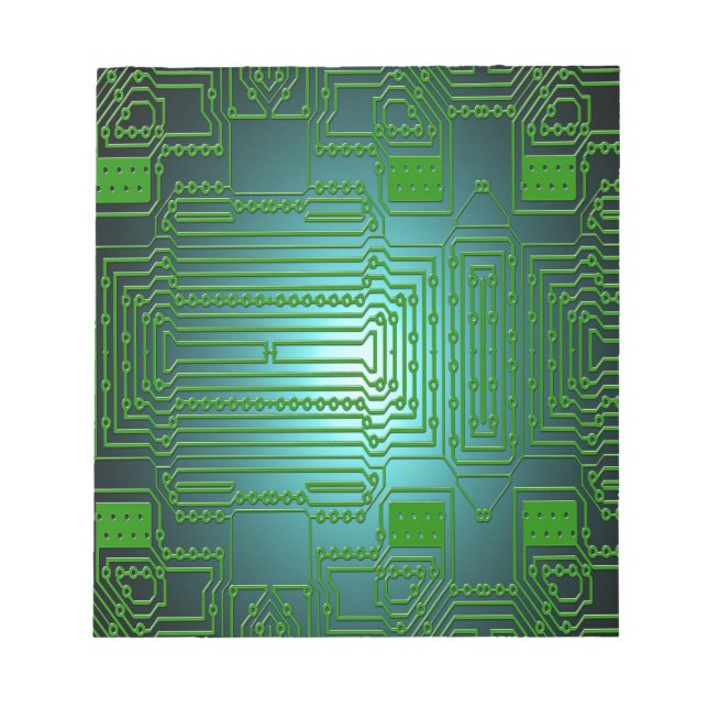 Bloco De Notas Circuitos condutores de conselhos (Frente)