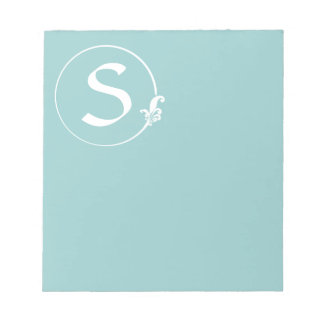 Bloco De Notas Círculo Fleur-de-Lis