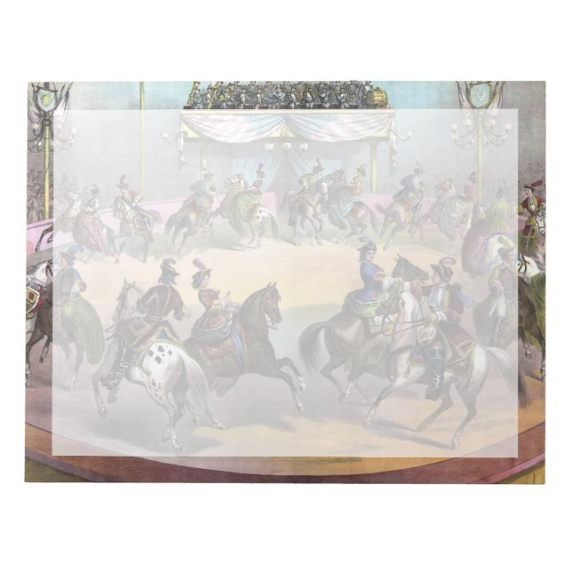 Bloco De Notas Circus Grand Finale, 1872. (Frente)