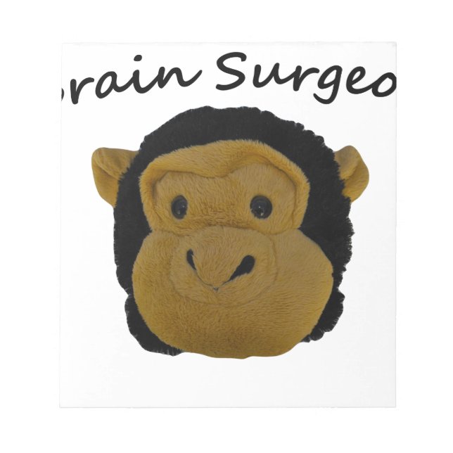 Bloco De Notas Cirurgião cerebral (Frente)