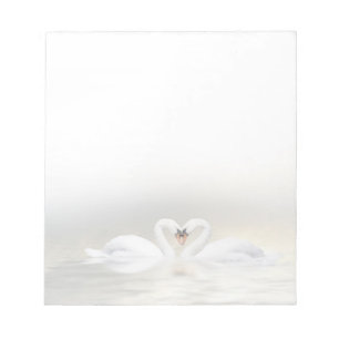 Bloco De Notas Cisnes amorosos