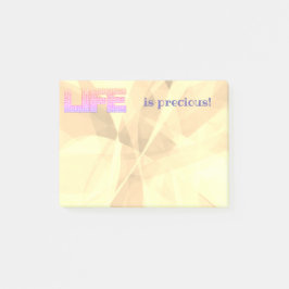 Bloco De Notas Citação da Declaração de Vida Motivada