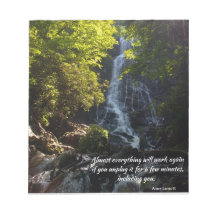 citação inspiradora - foto da natureza -