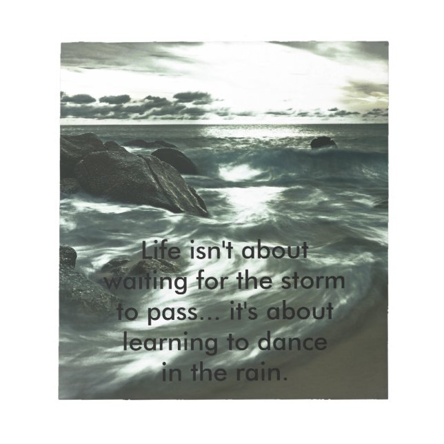 Bloco De Notas Citações inspiradoras e motivacionais (Frente)