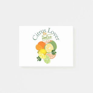 Bloco De Notas Citrus Lover, la Dolce Vita