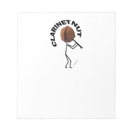 Bloco De Notas Clarinet Nut