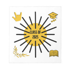 Bloco De Notas Classe de 2025 - Sol