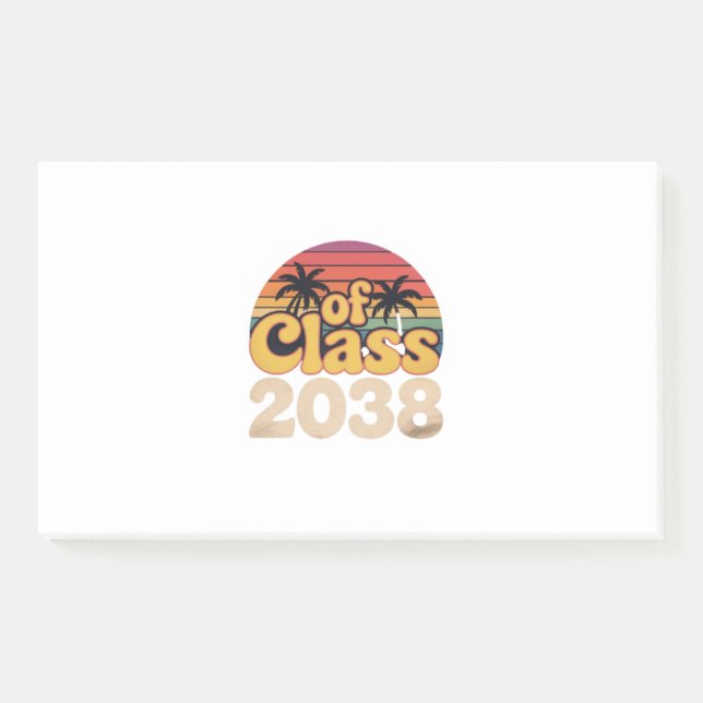 Bloco De Notas Classe de 2038 (Frente)