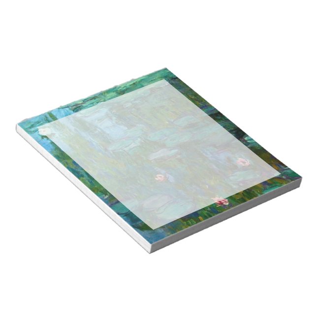 Bloco De Notas Claude Monet's Ninfhéas (Inclinado)