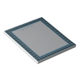 Bloco De Notas Clergy Original Scottish Tartan