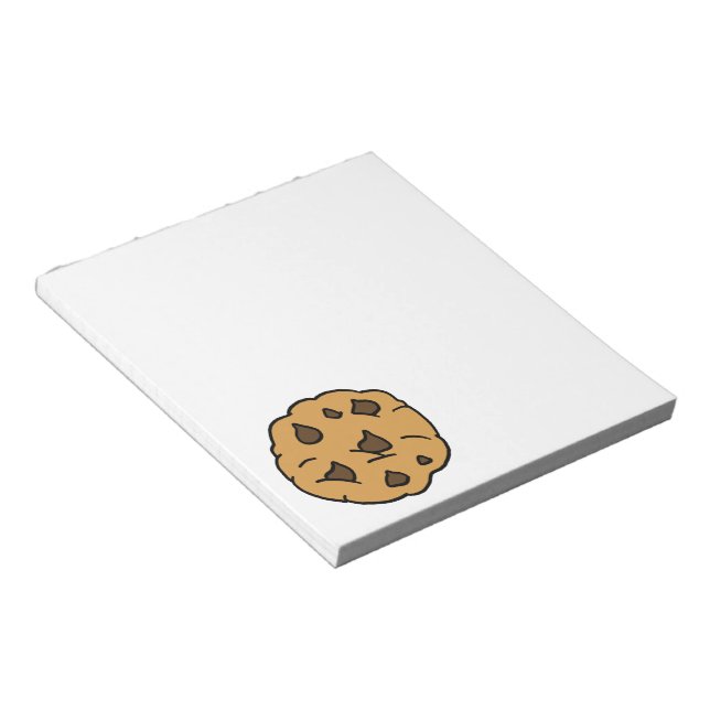 Bloco De Notas Clipart de desenho animado Biscoito de chocolate G (Inclinado)